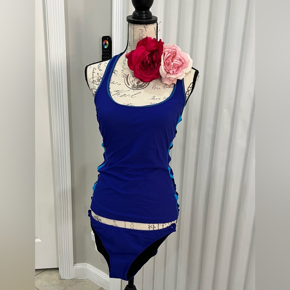 Cobalt Blue Tankini